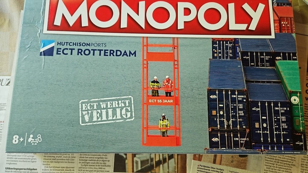 bordspel seal Monopoly ETC Rotterdam Monopolie, Een of twee spelers, Ophalen of Verzenden, Nieuw, Monopoly
