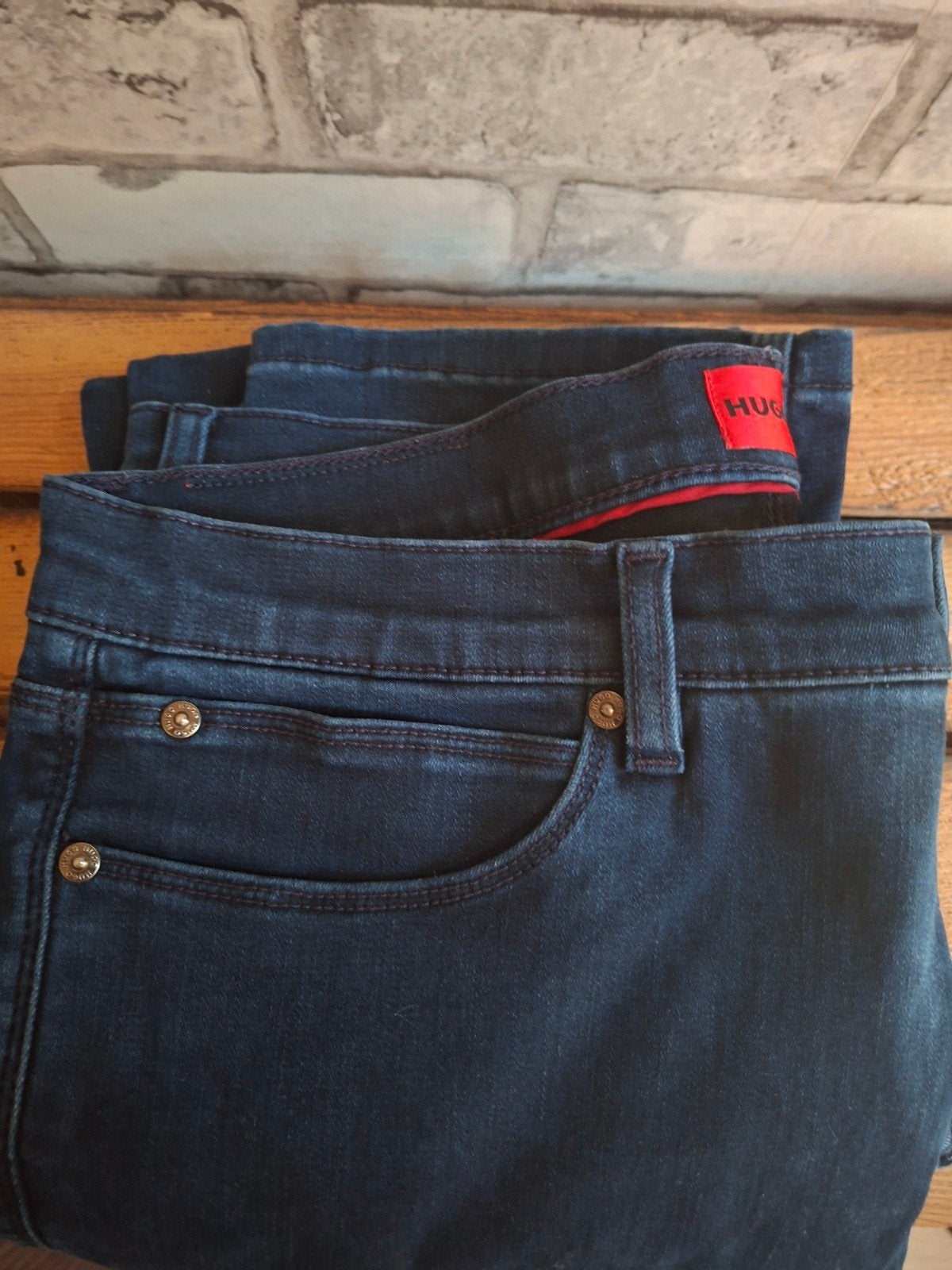 Hugo Boss Jeans - Zo goed als nieuw, Kleding | Heren, Blauw, W32 (confectie 46) of kleiner, Ophalen of Verzenden, Zo goed als nieuw