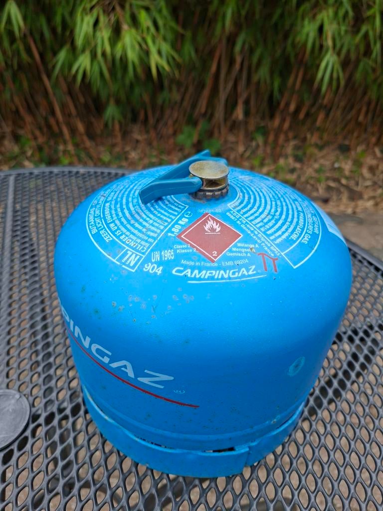 Campingaz gasfles 904 leeg, Caravans en Kamperen, Kampeeraccessoires, Ophalen of Verzenden, Gebruikt