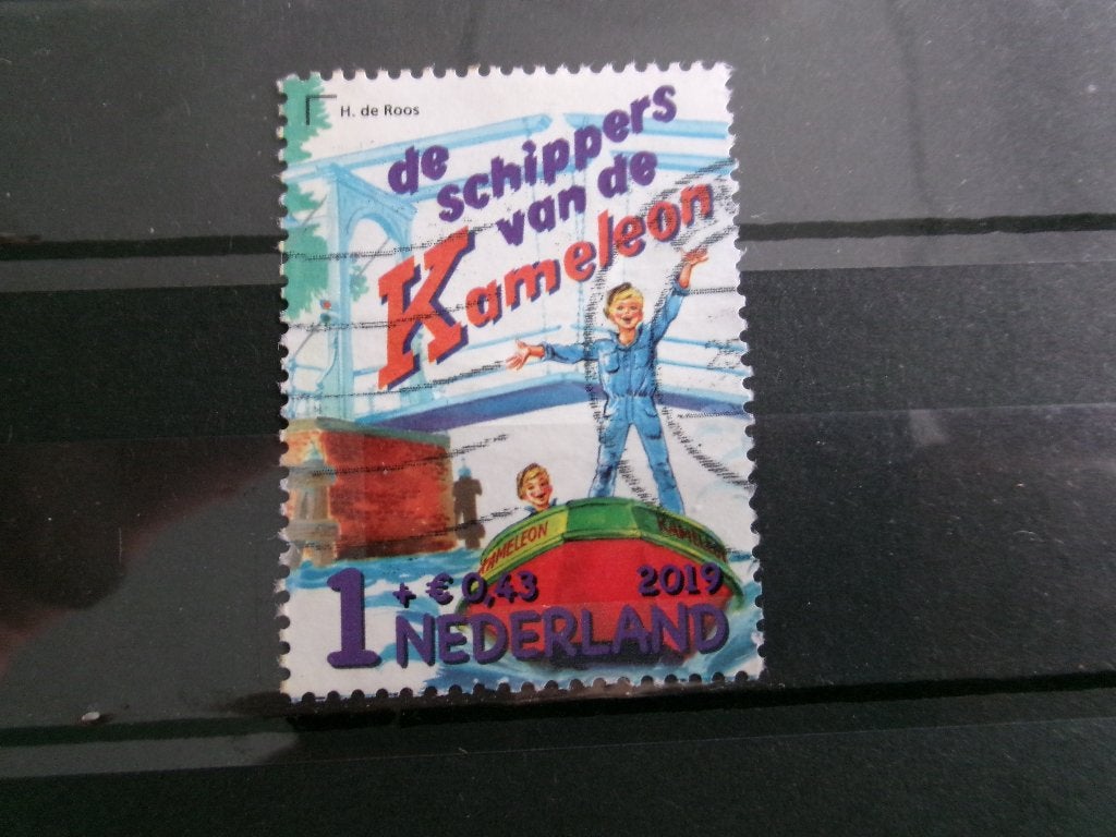 2019 - kameleon (714f), Verzenden, Gestempeld