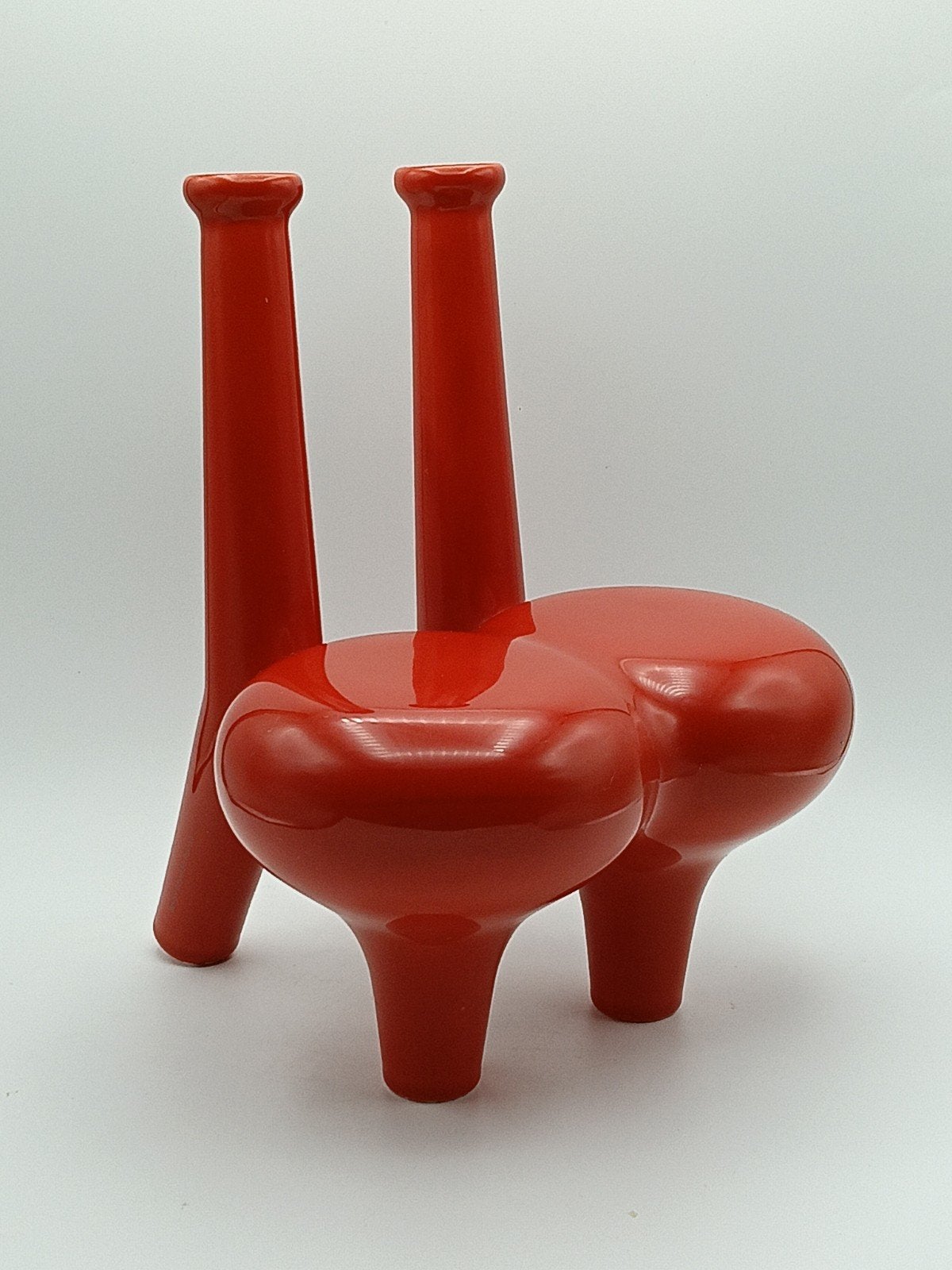 Satyendra Pakhalé Design "Flower Offering Chair" Vaas 29cmh, Antiek en Kunst, Ophalen of Verzenden, 29 cm, Object, Gesigneerd