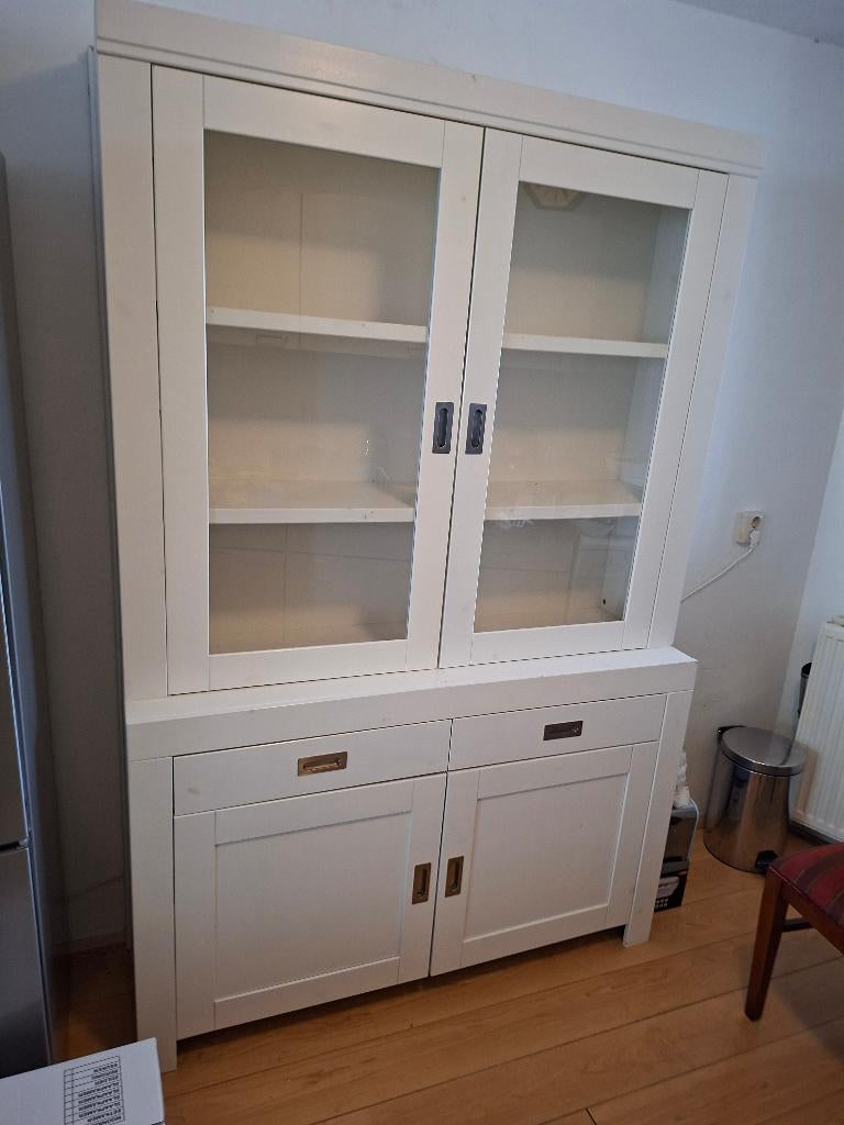 Vitrine kast, Ophalen, Overige materialen, Gebruikt, 100 tot 150 cm