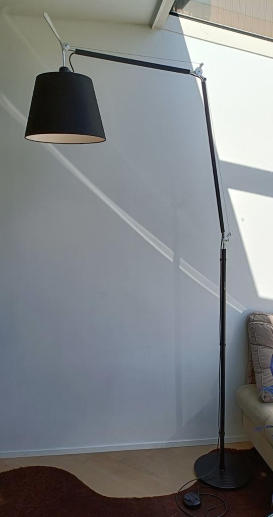 Artemide Tolomeo Mega zwart, Ophalen, 200 cm of meer, Overige materialen, Zo goed als nieuw