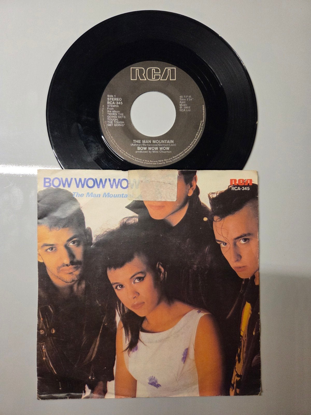 Bow wow wow - The man mountian, Ophalen of Verzenden, Gebruikt, 7 inch, Pop