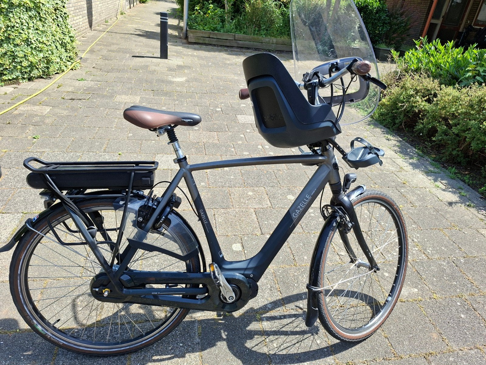 Gazelle Orange C8 H61 elektrische herenfiets 625Wh, Fietsen en Brommers, Ophalen, Gebruikt, 59 cm of meer, 50 km per accu of meer