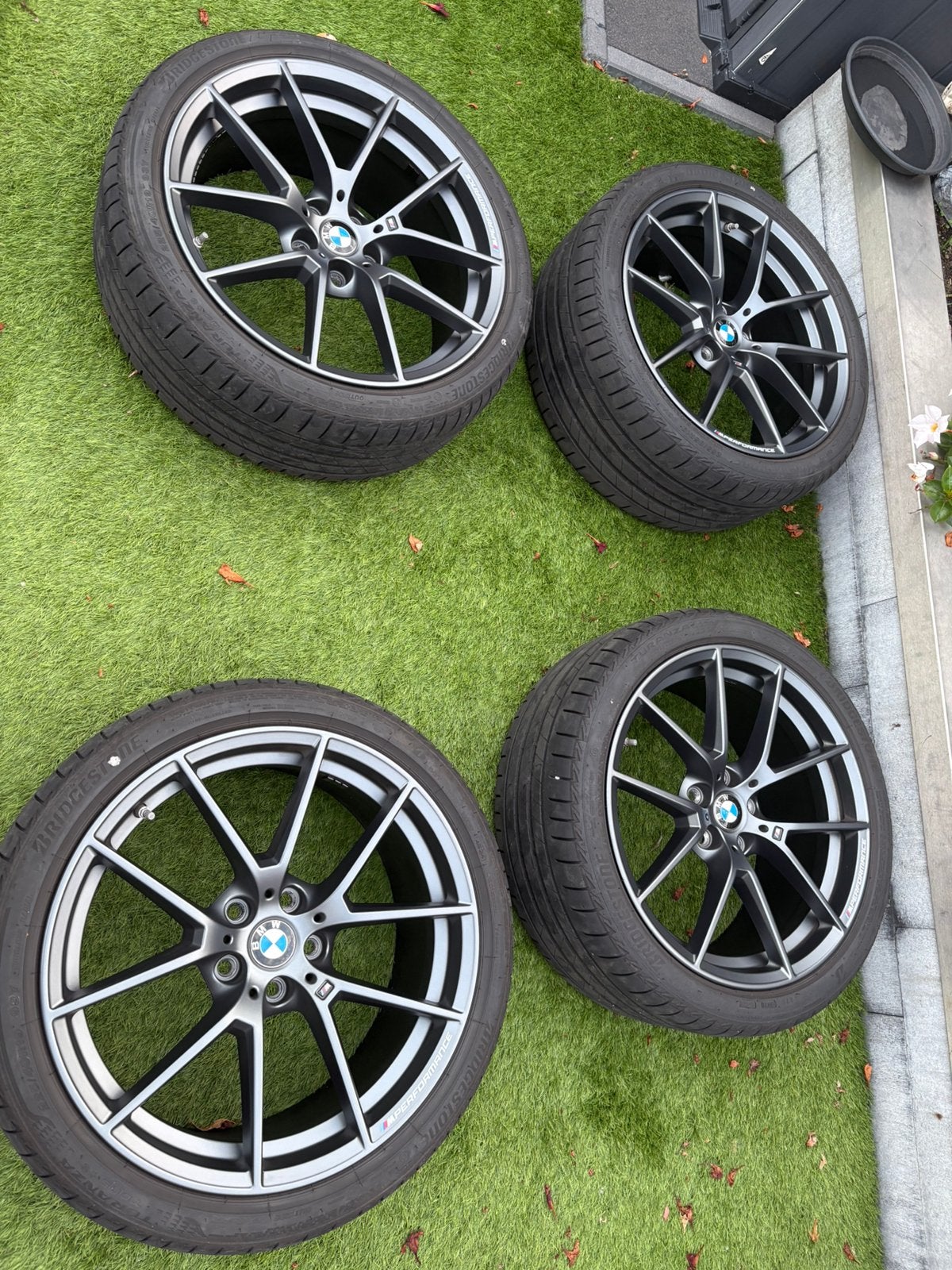 Bmw g21 g20 898m performance 19 inch breedset zomerbanden, Auto-onderdelen, Gebruikt, 255 mm, Banden en Velgen, Personenwagen