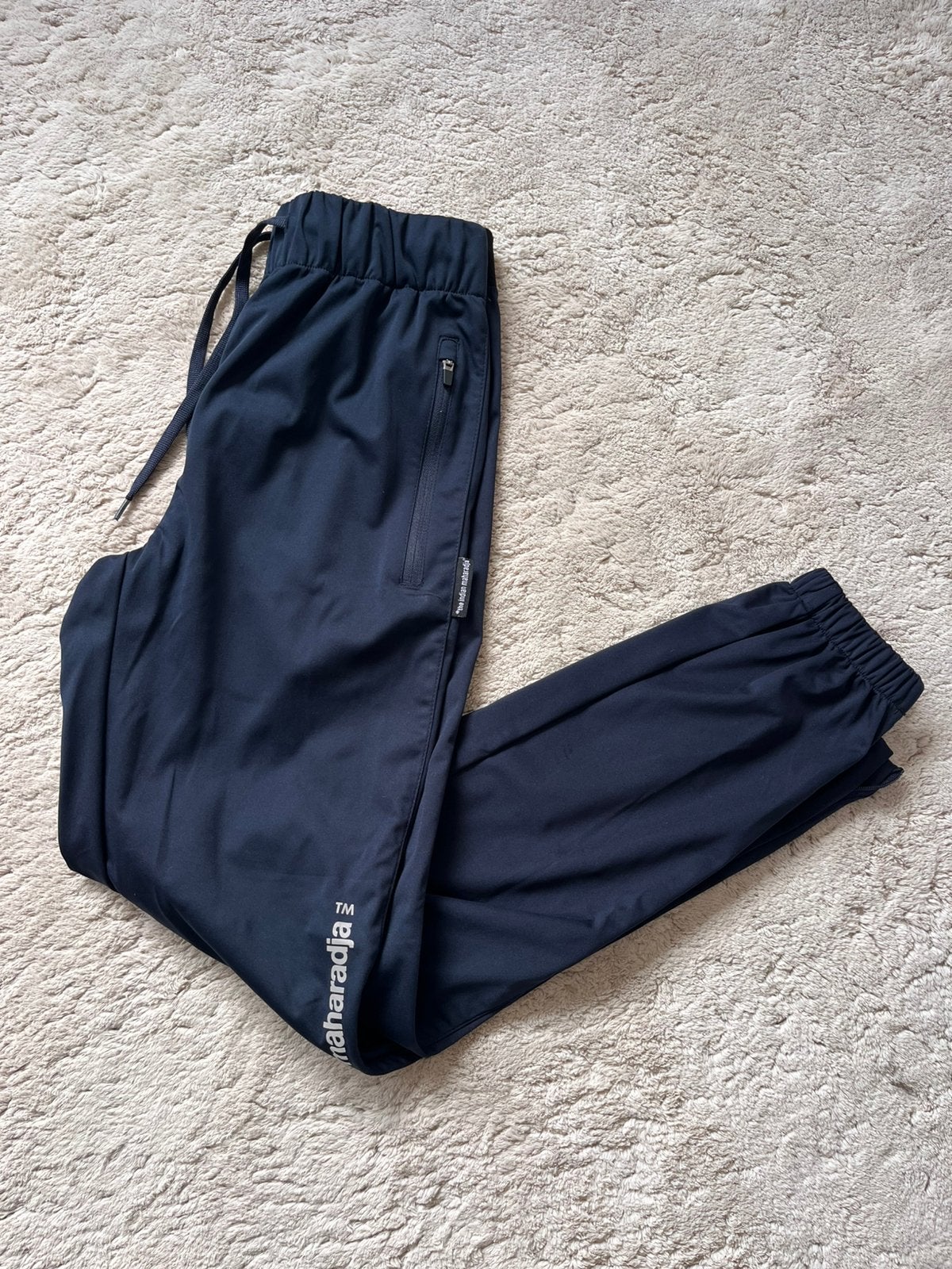 Regenbroek trainingsbroek Indian Maharadja maat XS, Blauw, Overige typen, Ophalen of Verzenden, Zo goed als nieuw
