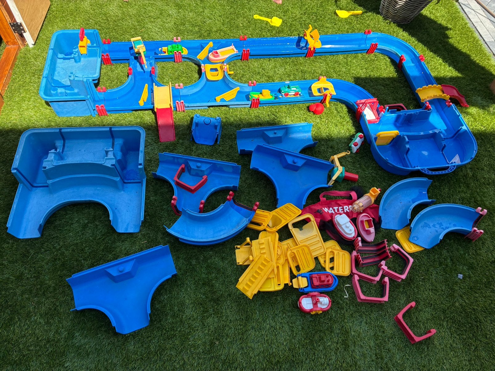 Aquaplay compeet groot set, Ophalen of Verzenden, Zo goed als nieuw
