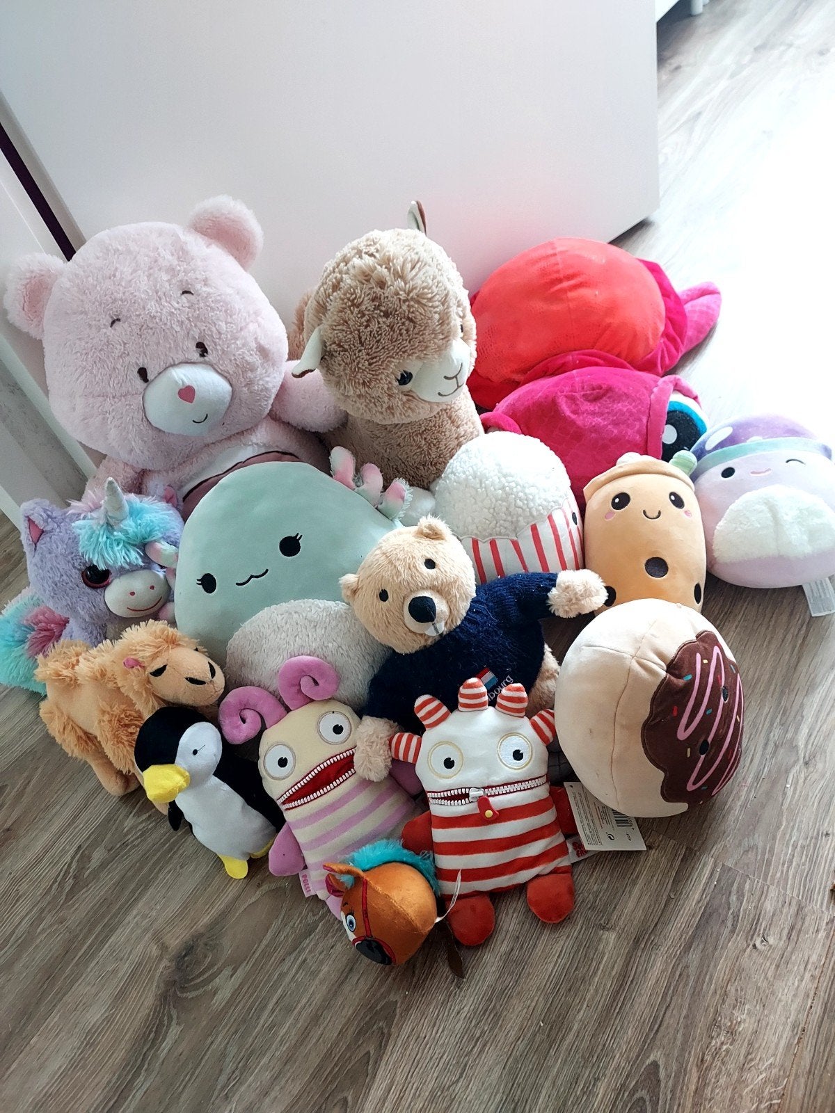 Grote collectie knuffels - diverse types en merken, Kinderen en Baby's, Speelgoed | Knuffels en Pluche, Ophalen, Eenhoorn, Overige karakters