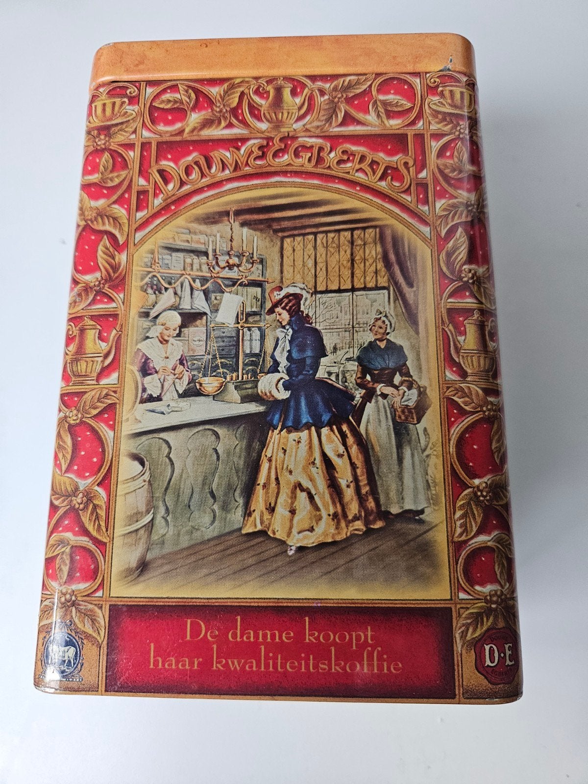 Douwe egberts blik, Verzamelen, Blikken, Ophalen of Verzenden, Koffie, Douwe Egberts