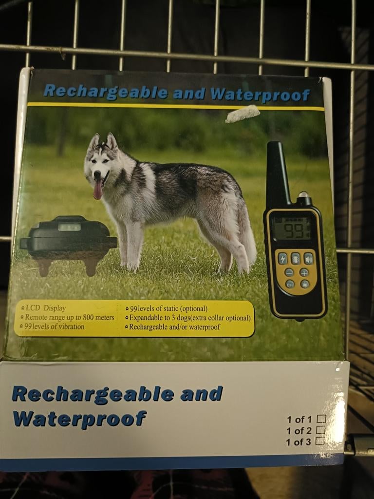 Honden trainings halsband, Ophalen of Verzenden, Nieuw