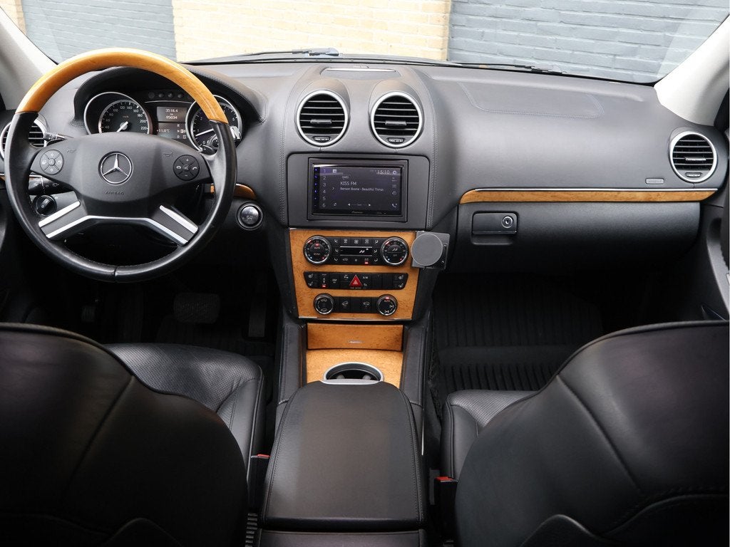 Mercedes-Benz GL-Klasse 500 V8 7p. Luchtvering | Leder | Nav, Auto's, Mercedes-Benz, Automaat, Bi-Xenon koplampen, Zwart, Leder