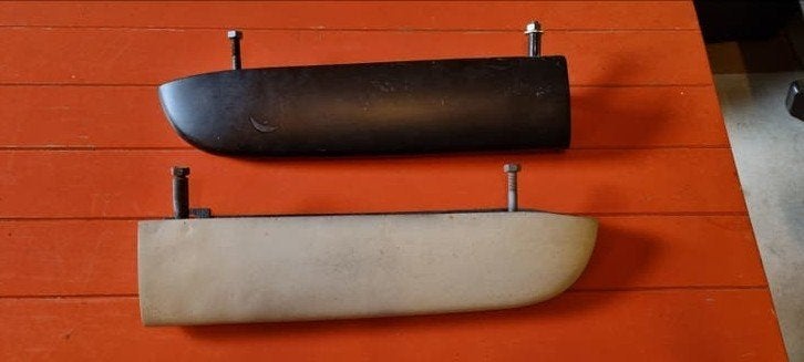 Opel Gt achterbumpers bumpers, Gebruikt, Opel, Ophalen of Verzenden, Bumper