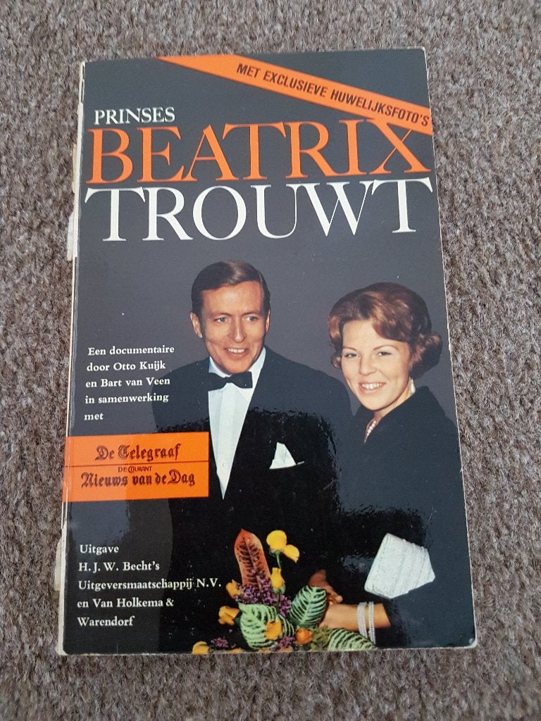 Beatrix Trouwt!!, Ophalen of Verzenden, Gebruikt, Tijdschrift of Boek