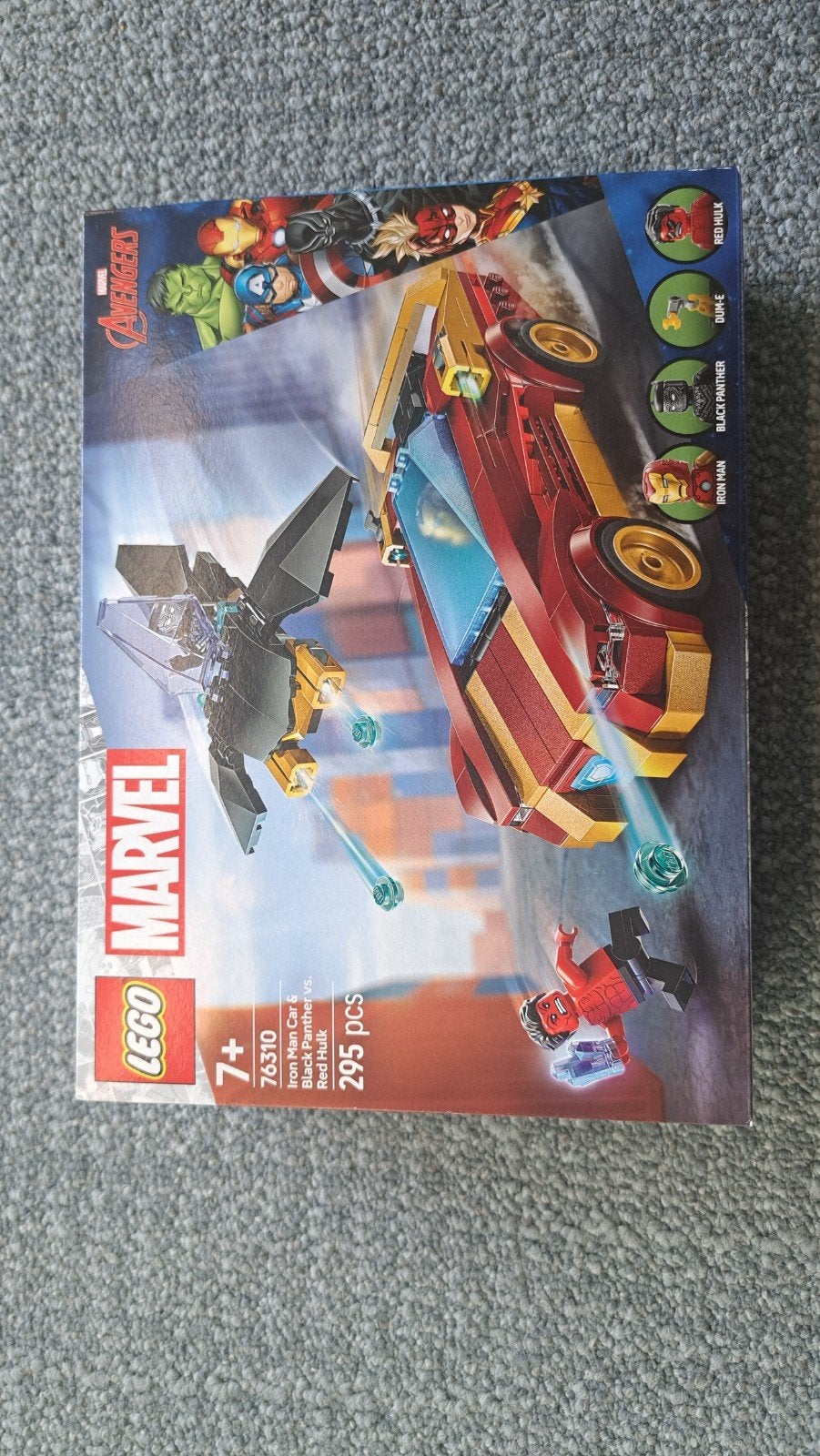 LEGO Marvel 76310 Iron Man Car vs. Red Hulk - Nieuw & Sealed, Inclusief doos, Marvel, Lego, Nieuw