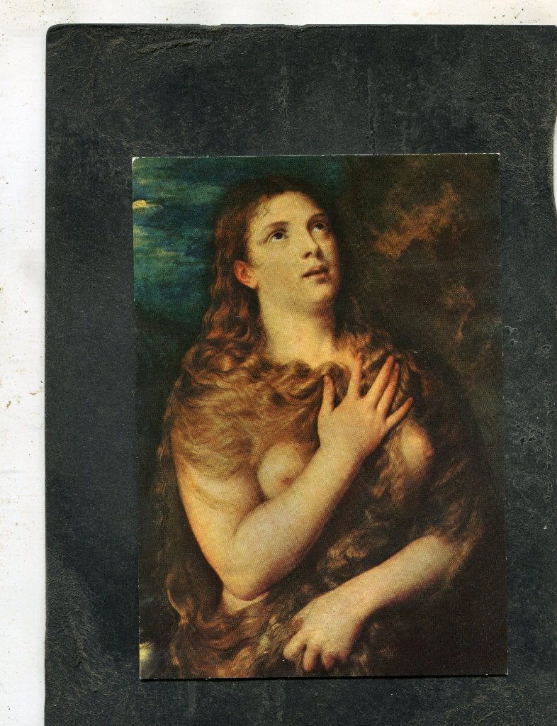 Ansicht Tiziano Vecellio - La Maddalena, Verzenden, 1980 tot heden, Ongelopen