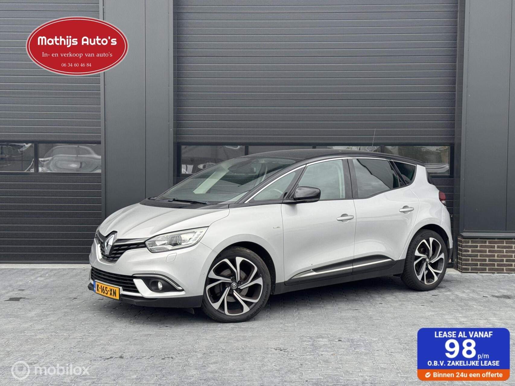 Renault Scenic 1.2 TCe Bose, Voorwielaandrijving, Euro 6, 4 cilinders, 1850 kg