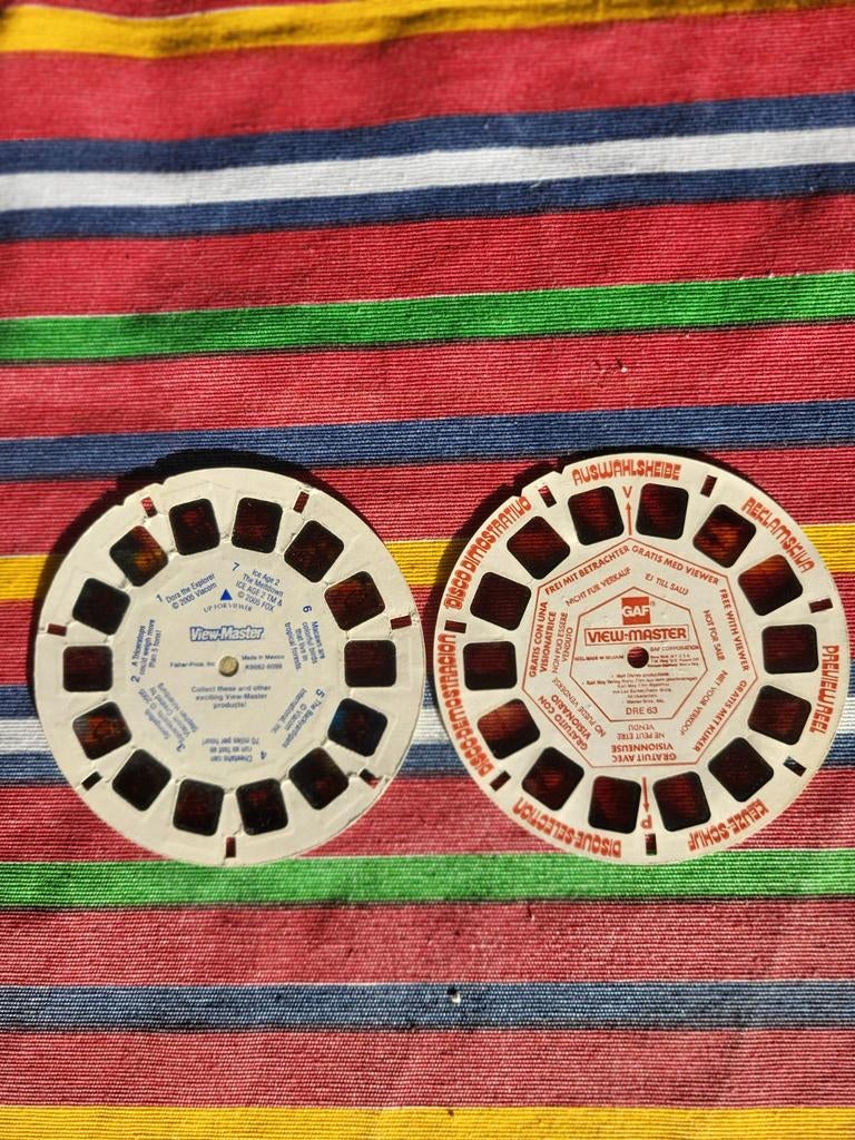 Viewmaster reels (2 euro p.stuk), Ophalen of Verzenden, Gebruikt