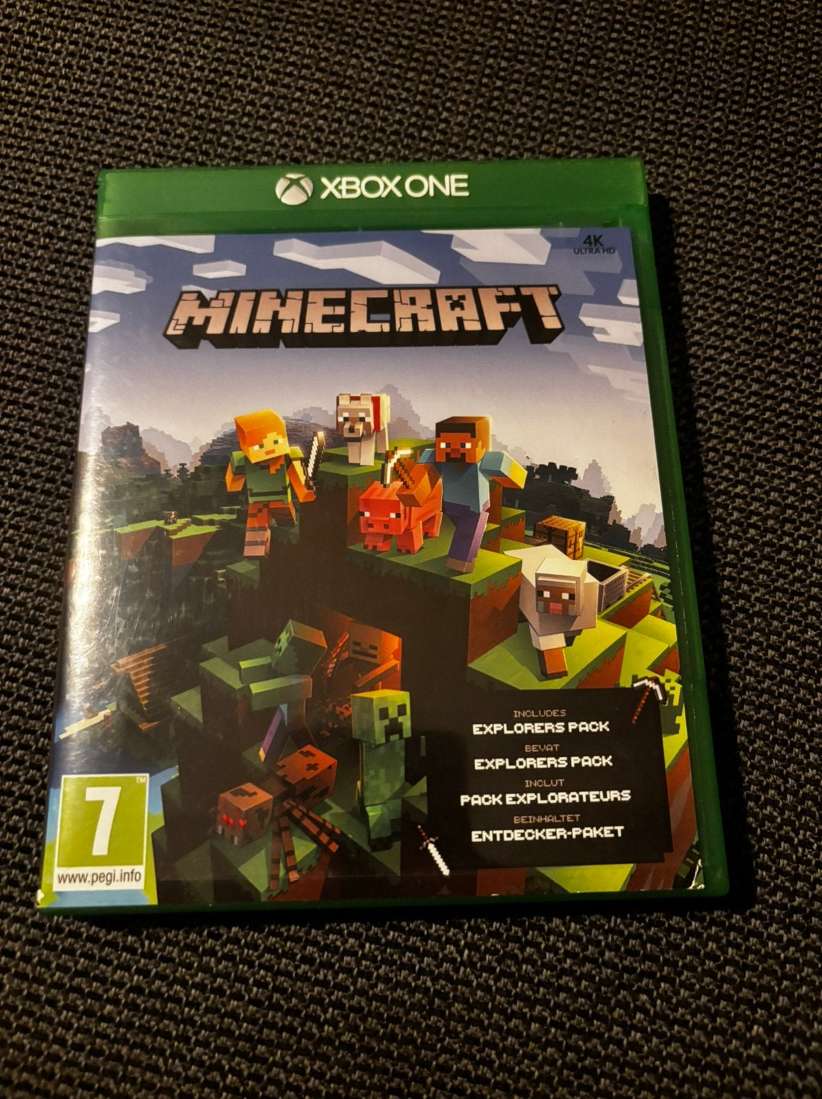 Minecraft Xbox+explorers pack, Ophalen of Verzenden