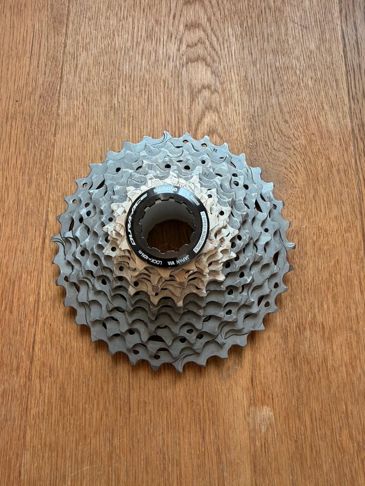 Dura Ace Cassette 11-34 12-speed CS-R9200, Titanium, Overige typen, Ophalen of Verzenden, Zo goed als nieuw