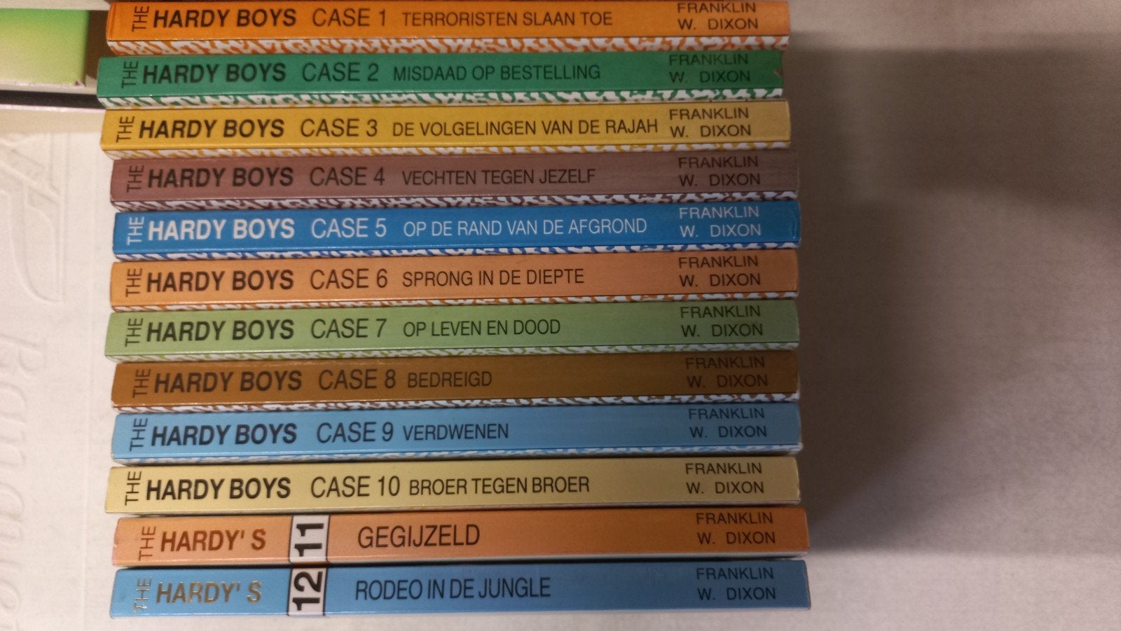 The Hardy Boys (1-12), Boeken, Ophalen of Verzenden, Zo goed als nieuw, Franklin W. Dixon