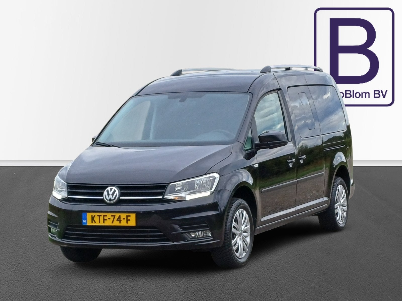 Volkswagen Caddy Maxi 1.4 TSI Comfortline /Clima/Cruise/Trek, Auto's, Volkswagen, Voorwielaandrijving, Gebruikt, 4 cilinders, Zwart