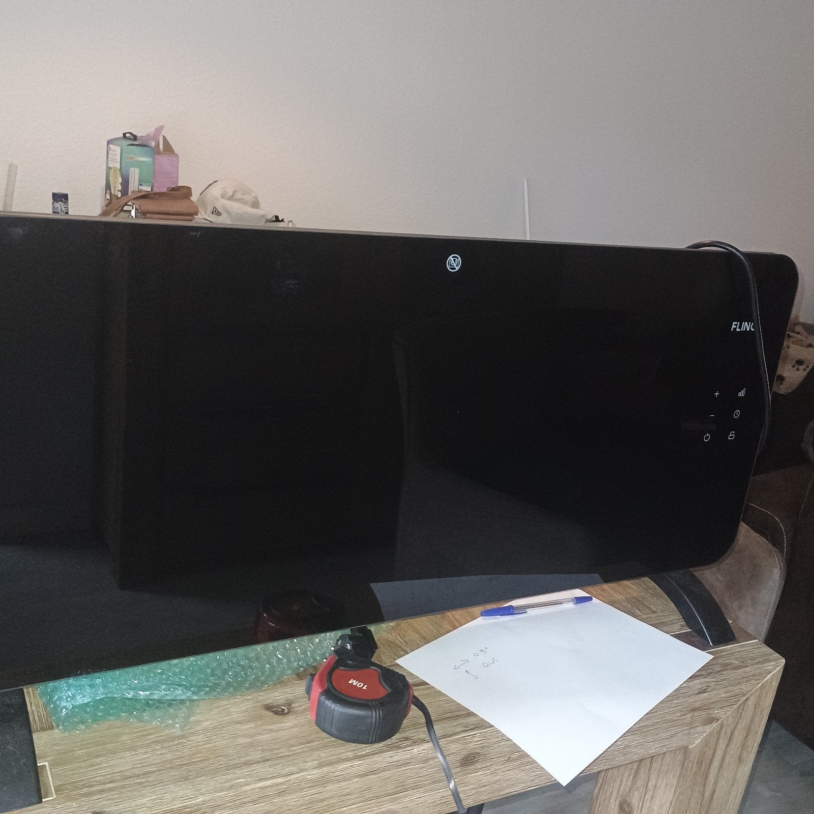 Flinq Smart Panel Heater - Snelle en efficiënte verwarming, Huis en Inrichting, Ophalen, Zo goed als nieuw