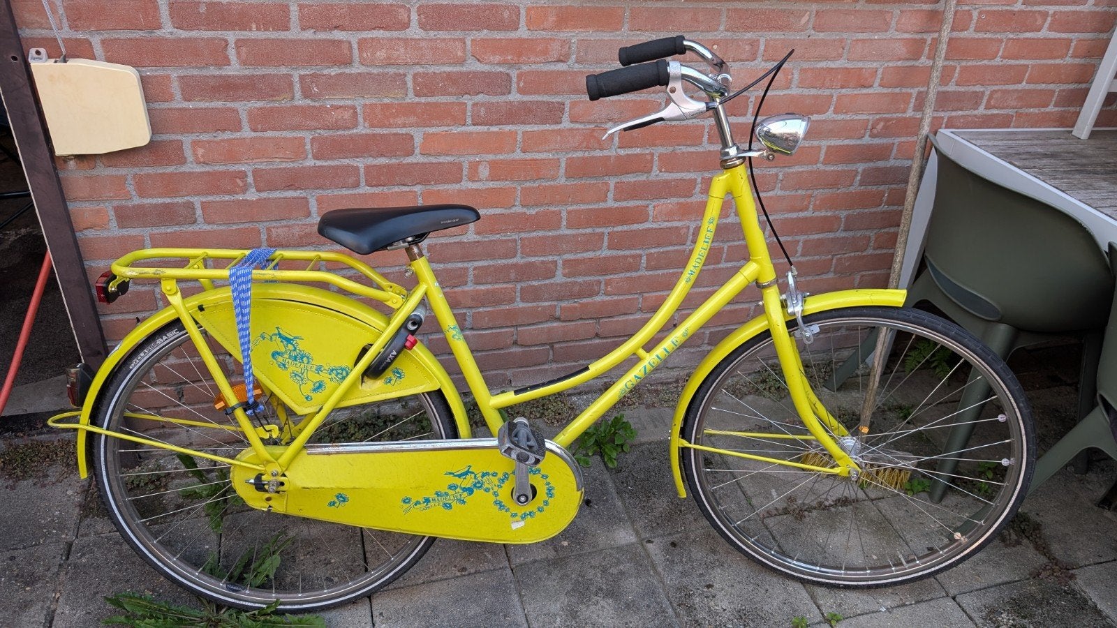 Gazelle madelief Damesfiets 26" - Goede Staat, Ophalen, Terugtraprem, Gazelle, 53 tot 56 cm