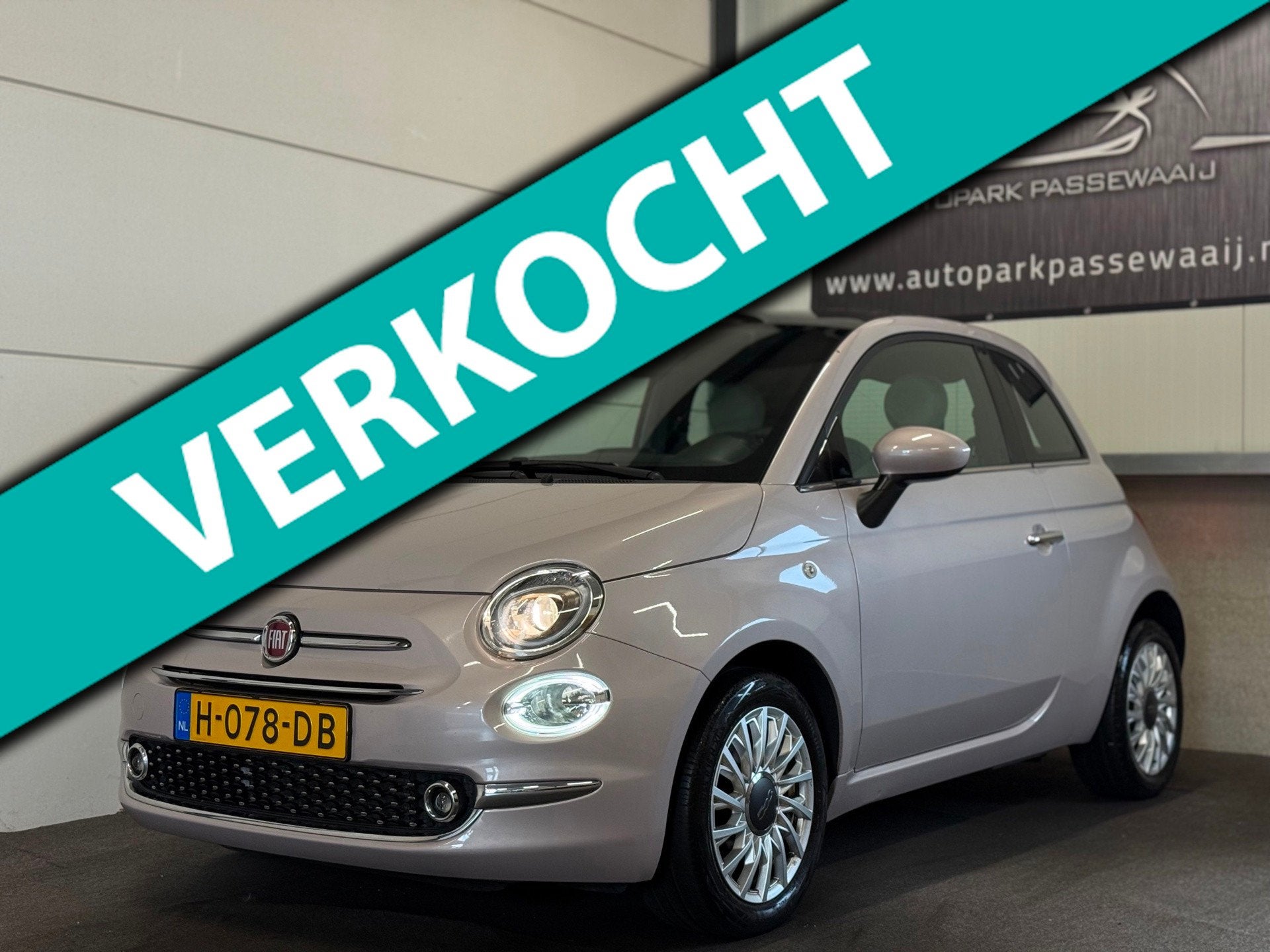 Fiat 500 1.2 Dolcevita Pano, Cruise Control, Apple Carplay,, Auto's, Fiat, Bedrijf, Te koop, ABS, Airbags, Airconditioning, Apple Carplay