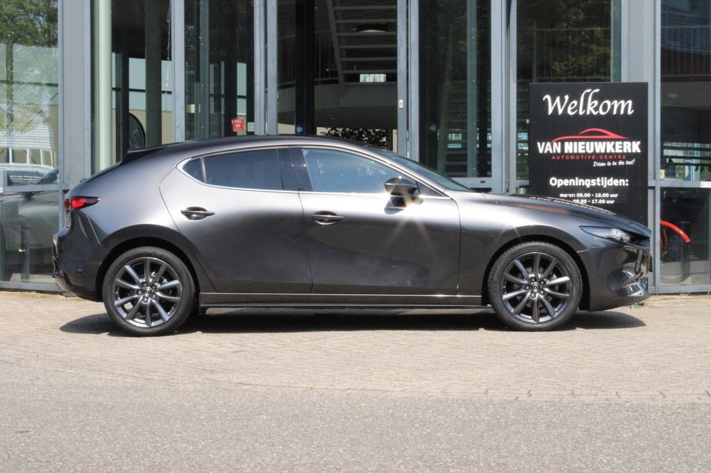 MAZDA 3 Hatchback Skyactiv-G 150pk Sportive | Navi&Carplay |, Auto's, Stof, Gebruikt, 4 cilinders, Origineel Nederlands