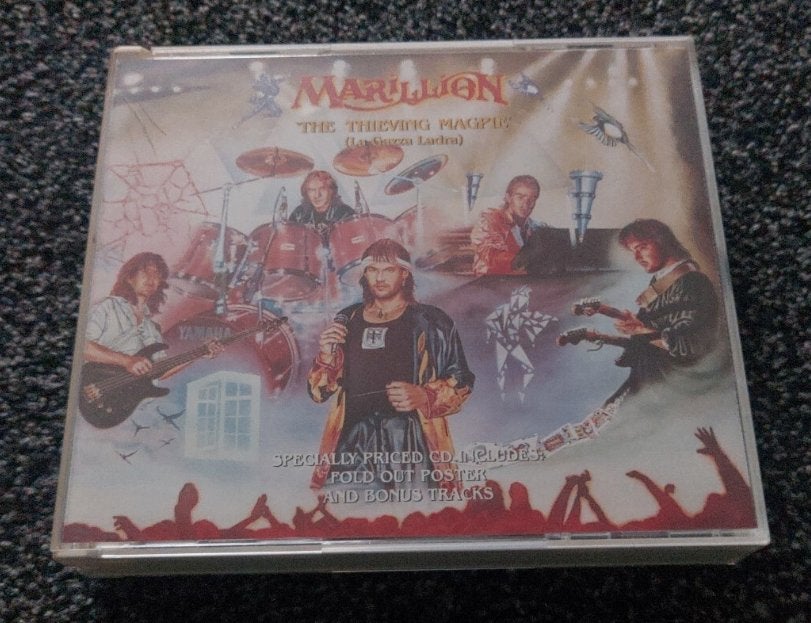 Marillion – the thieving magpie (la gazza ladra) 2cd box, Verzenden, Zo goed als nieuw, Poprock