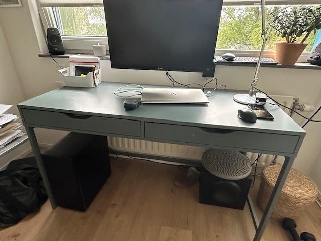 Ikea Bureau Alex - Groen, Ophalen, Overige typen, Groen, Gebruikt