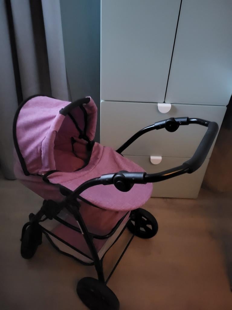 Combi poppenwagen, Kinderen en Baby's, Speelgoed | Poppen, Ophalen, Zo goed als nieuw, Babypop