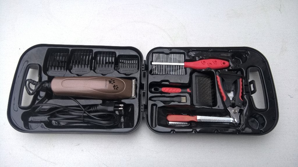 TE koop aangeboden mooi tondeuse set /met fohne., Ophalen of Verzenden, Gebruikt, Tondeuse