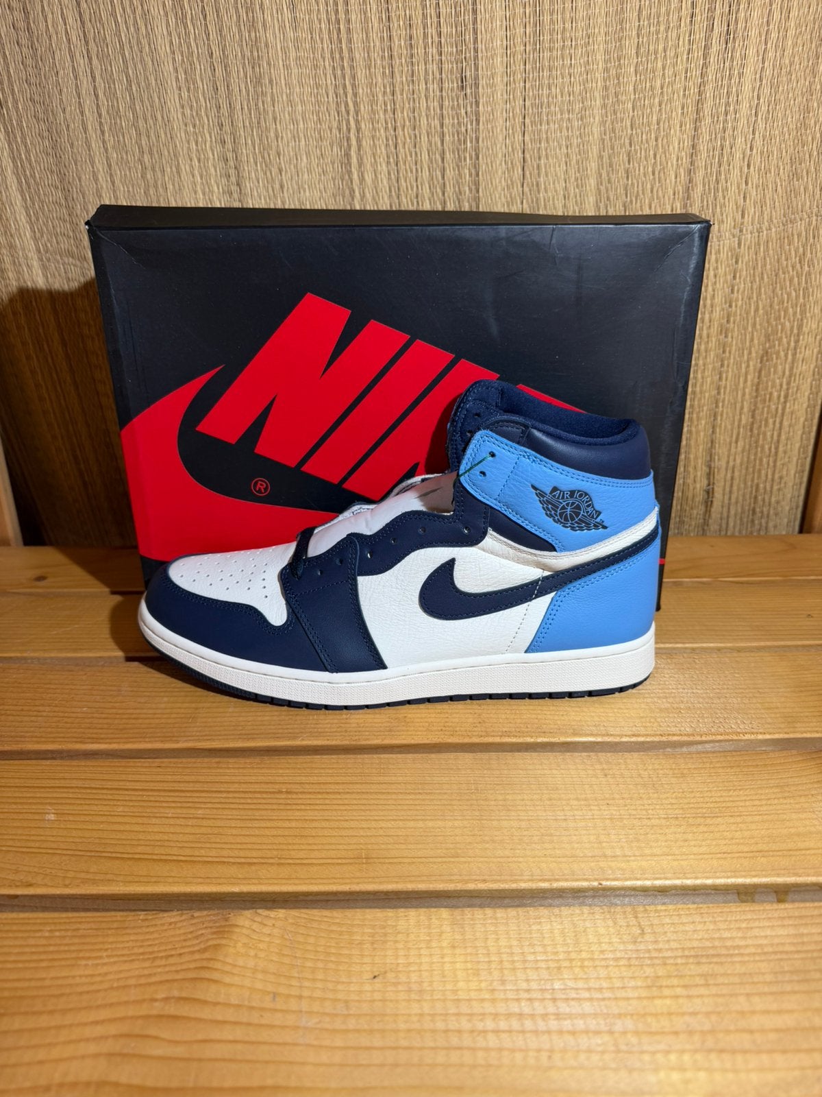 Jordan 1 Retro High Obsidian, Ophalen of Verzenden, Nieuw