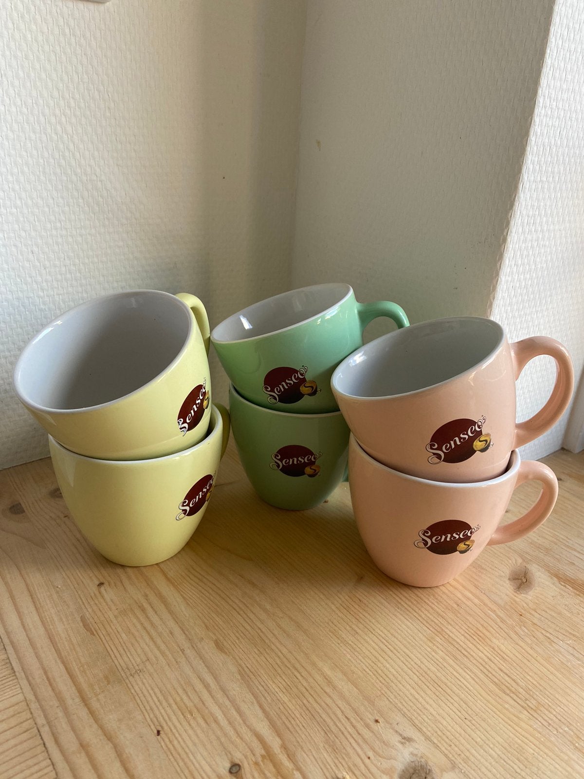 Kopjes Senseo, mag ook ander merk koffie in. 250ml, Ophalen, Gebruikt