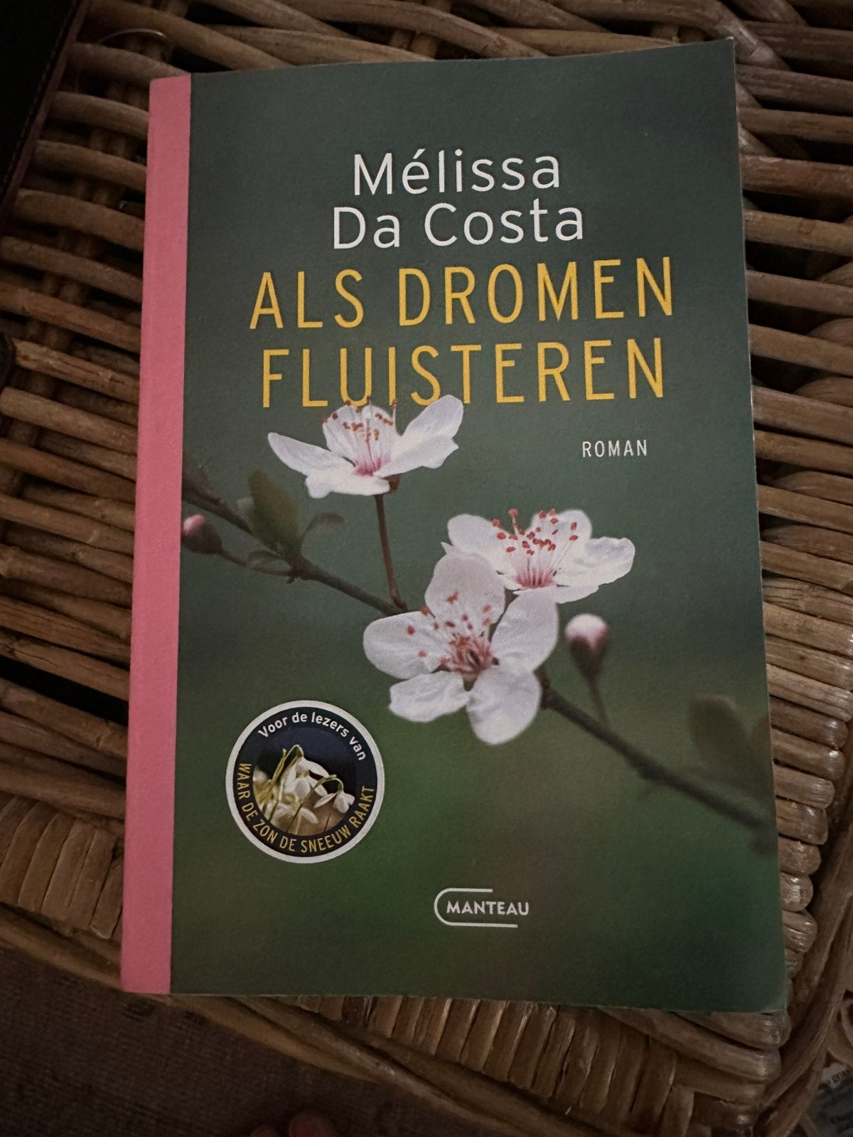 Boek Als dromen fluisteren van Mélissa Da Costa, Ophalen of Verzenden, Gelezen