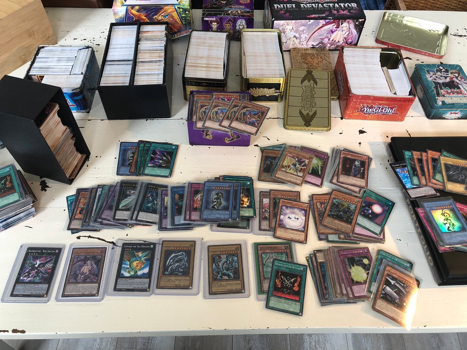 Yu-Gi-Oh! collectie/verzameling +- 750 foils old/new, Hobby en Vrije tijd, Verzamelkaartspellen | Yu-gi-Oh!, Ophalen, Gebruikt