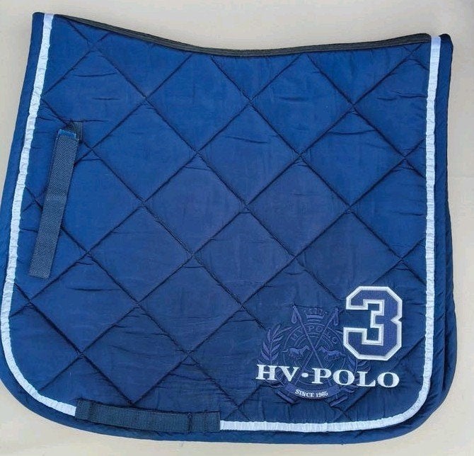 HV POLO dressuur Full donkerblauw + shirt M, Ophalen of Verzenden, Gebruikt