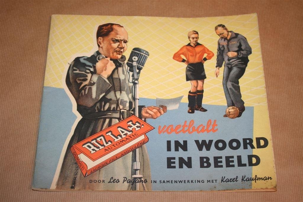 Rizla+ voetbalt in woord en beeld. 1956., Ophalen of Verzenden, Gelezen