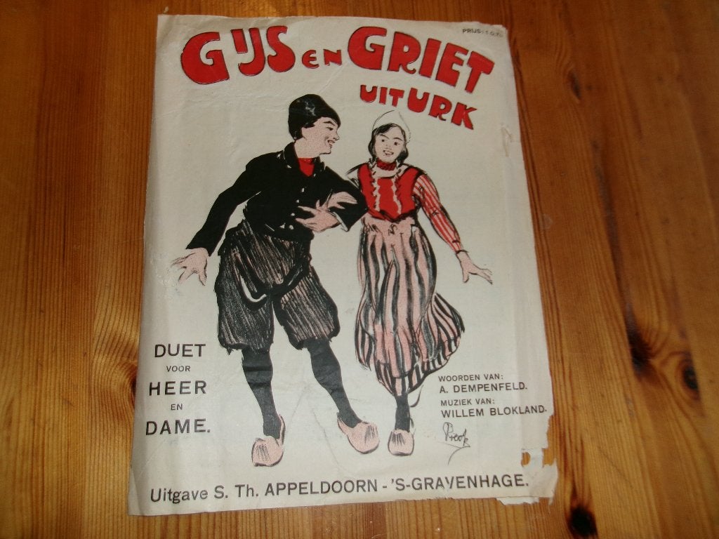 Gijs en griet uit urk - blokland / dempenfeld, Zang, Gebruikt, Ophalen of Verzenden, Artiest of Componist
