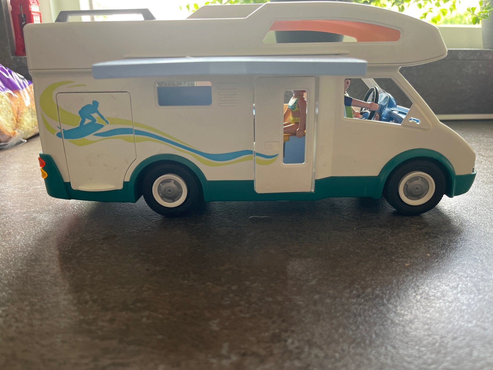 Playmobil Camper met accessoires, Verzenden, Gebruikt