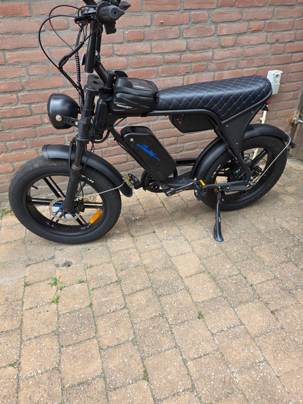 Fatbike V8 met dubbele accu en veel nieuwe onderdelen, Ophalen