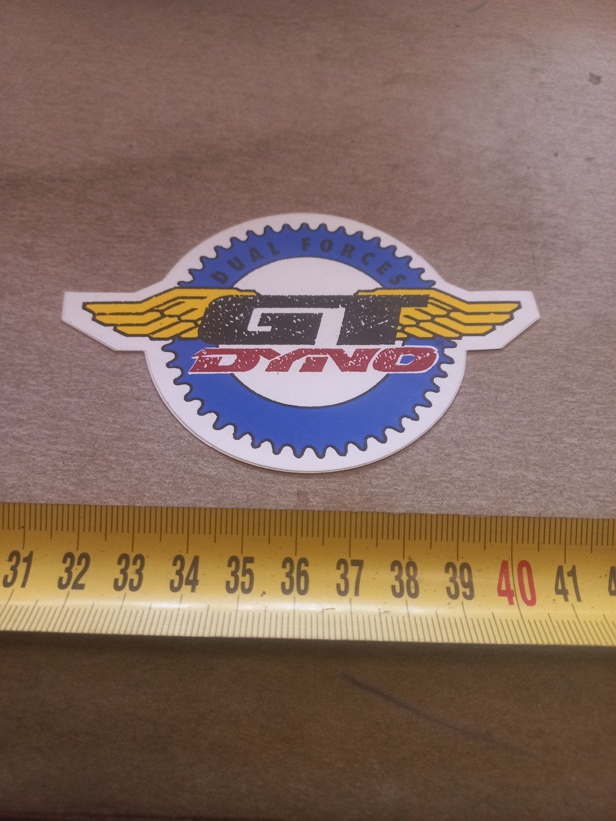 GT Dyno Dual Forces Sticker, Verzamelen, Ophalen of Verzenden, Zo goed als nieuw