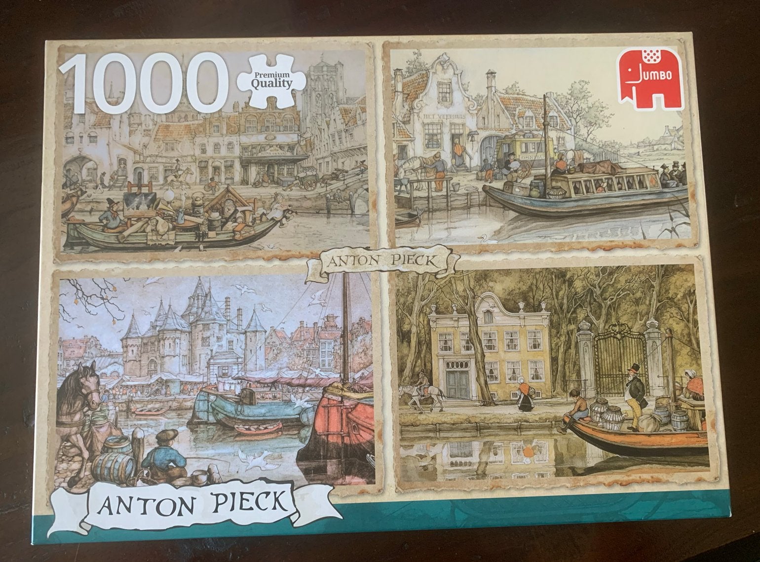 Anton Pieck Legpuzzel 1000 stukjes - Jumbo, Hobby en Vrije tijd, Denksport en Puzzels, Ophalen of Verzenden, 500 t/m 1500 stukjes