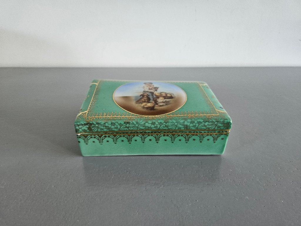 Porseleinen doosje Erdmann & Schlegelmilch, Ophalen of Verzenden