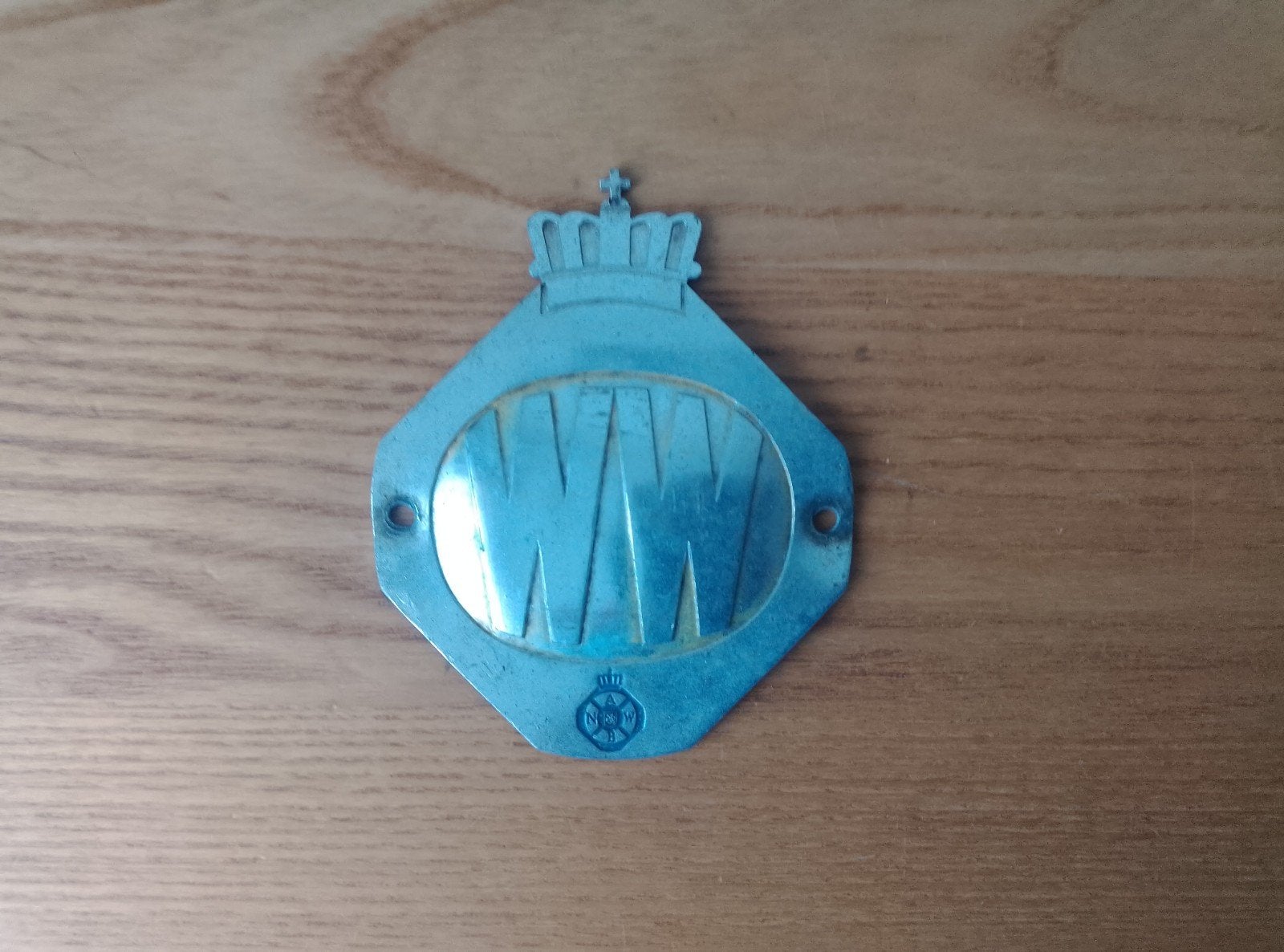 Vintage Wegenwacht Embleem ANWB, Auto diversen, Auto-accessoires, Ophalen of Verzenden