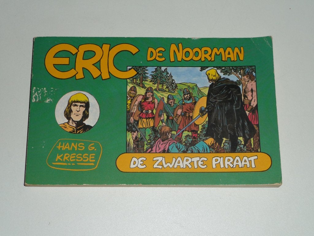 stripboek ERIC DE NOORMAN - DE ZWARTE PIRAAT - 1956, Gelezen, Eén stripboek, Ophalen of Verzenden, Hans G.Kresse