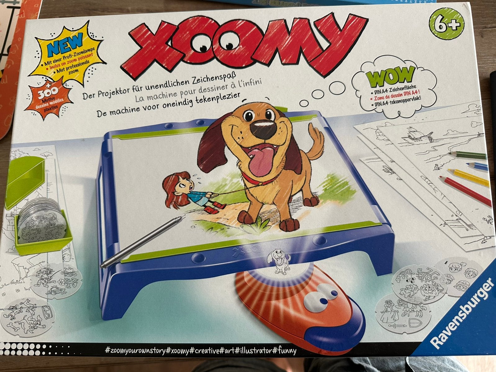 Xoomy projector tekenen, Ophalen, Zo goed als nieuw, Boek of Gids