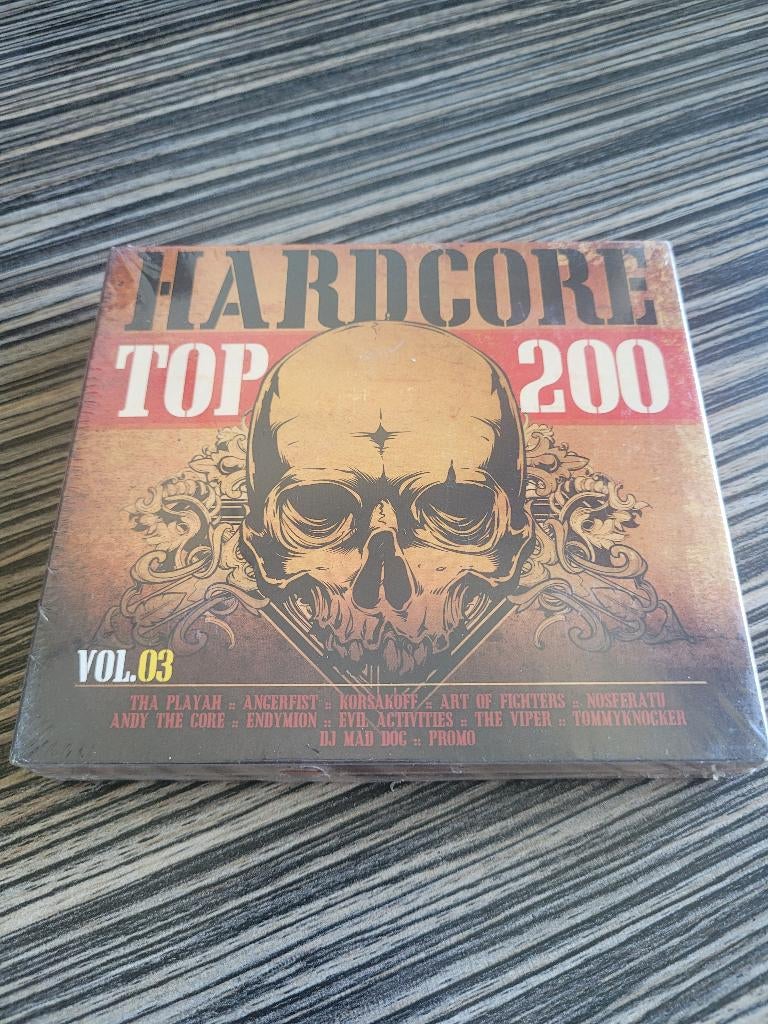 Hardcore Top 200 Vol.03 - Gabber - Thunderdome, Ophalen of Verzenden, Nieuw in verpakking